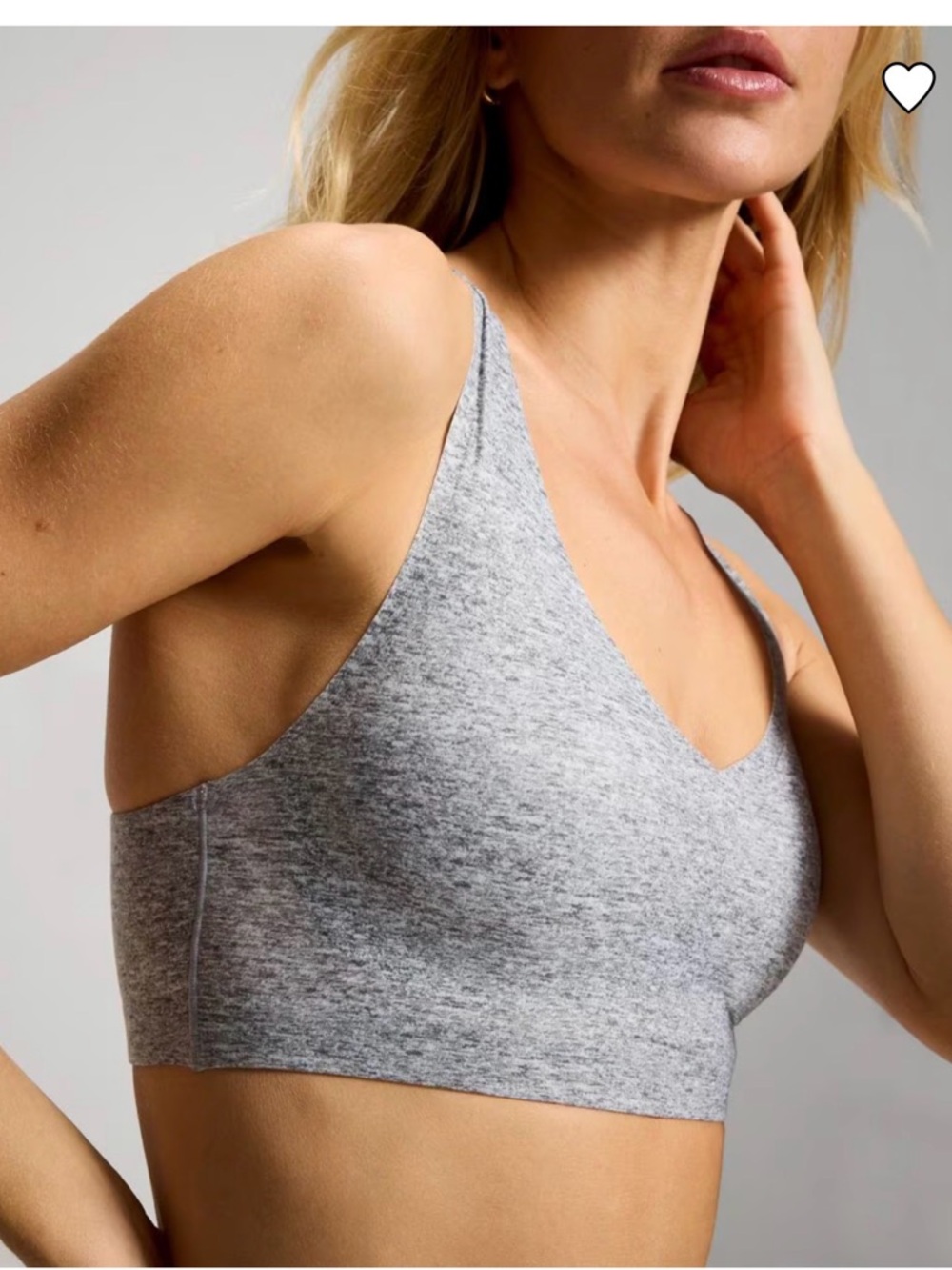 NWT Soma Gray Heather Wireless Comfort Bralette